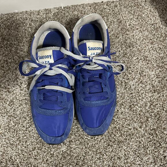 SAUCONY Men's Jazz Original Size 11 In Blue/Grey - Picture 11 of 11